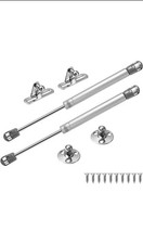 2x Gas Spring Strut Lift Stay Support for Kitchen Cabinet soft close hinge 100N