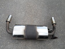 2004 ROVER MGF MG TF 1.6 1.8 135 STAINLESS STEEL TWIN EXHAUST BACK BOX SILENCER