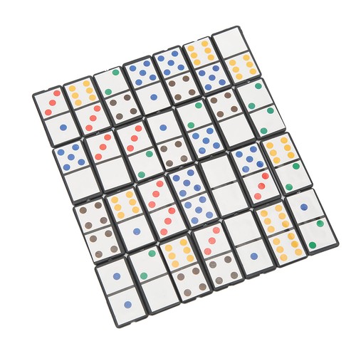 28pcs plastic domino set - 28pcs,