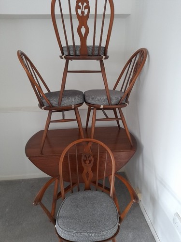 Ercol old colonial 377 drop - old,