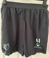 Watford FC Kelme Match Worn #1 Pro Football Training Shorts Player Issue Medium