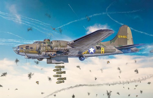 Italeri 17f flying - italeri, b-17f