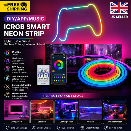 Led neon lights strip - neon,