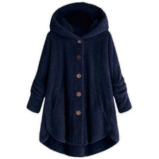 Women Winter Warm Teddy Bear Fluffy Coat Fleece Jacket Outwear Overcoat 15 color