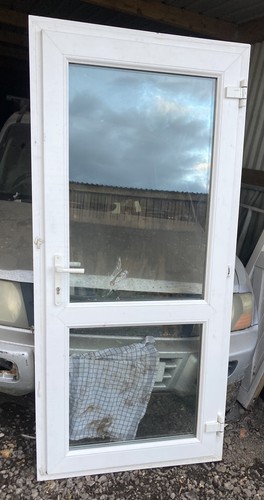 Pvc double glazed door - double, x