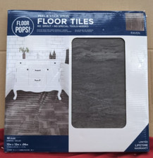 Self Adhesive Vinyl Floor Tiles Pack of 10 Pieces Covers (warehouse damage)