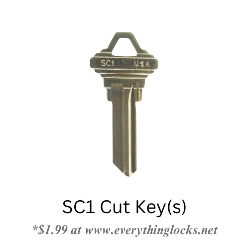 Schlage pin code - (sc1),