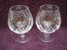 A Pair of Webb Corbett Crystal