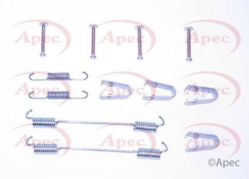 Apec rear brake shoe fitting - rear,
