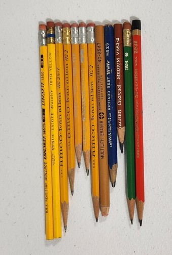 Vtg pencil lot multilith - vtg,