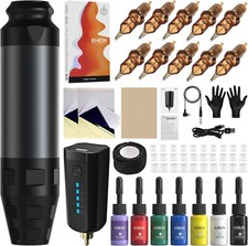 Tattoo Kit Gun Pen Adjustable