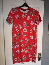 Joules Size 8 Red Floral