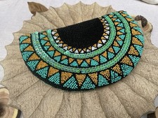 Handmade Beaded Clutch Bag –
