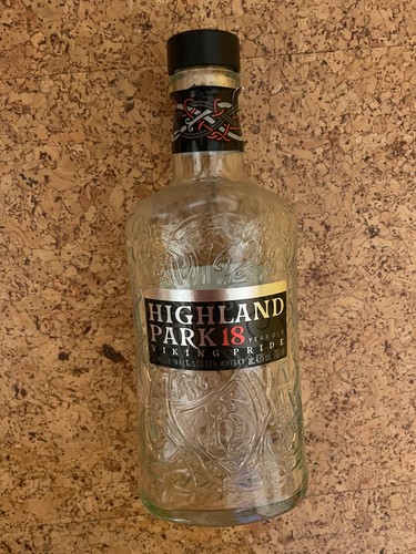 Highland park empty whisky - park,