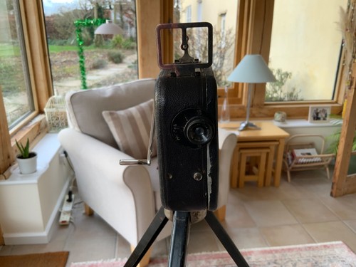 Pathe baby cine camera - , and