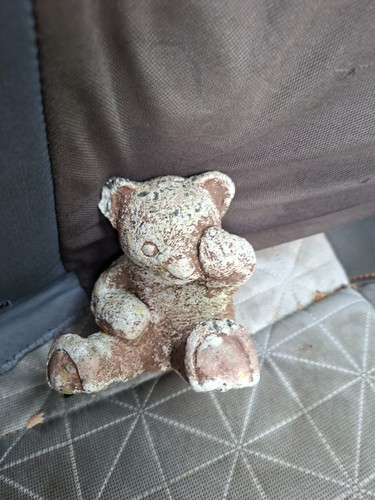 Teddy bear garden patio - teddy,