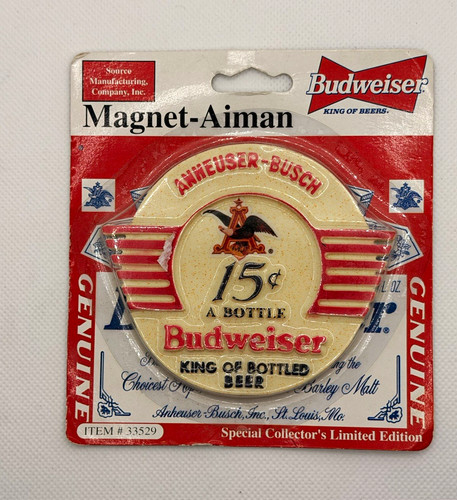 Vintage budweiser bottle - vintage,
