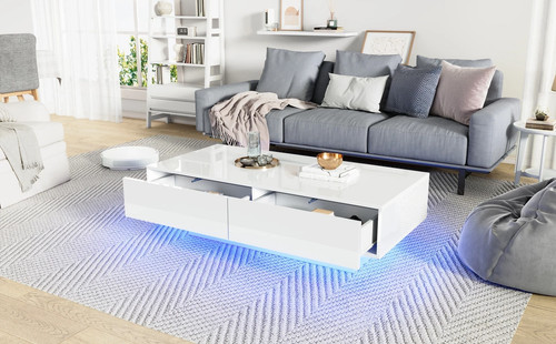 Coffee table sale high gloss - coffee,