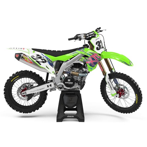 Graphics fits kawasaki kx - mx,