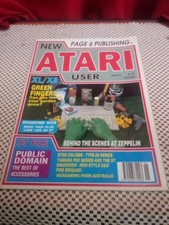 New Atari User Issue 44 June/ July 1990. Good/ very good  condition