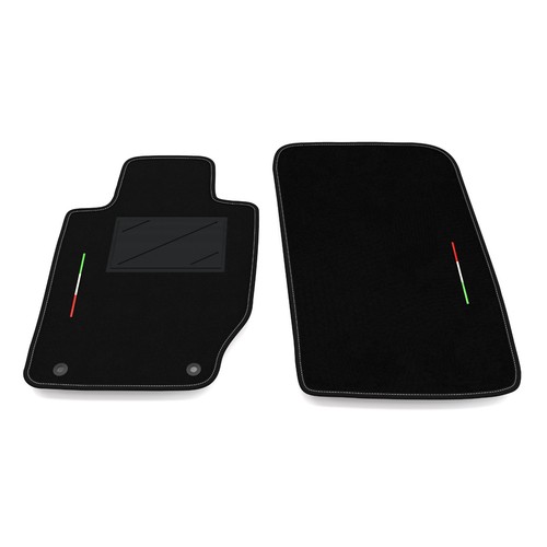 Floor mats front only - floor,