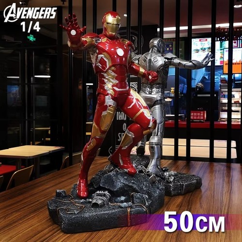 Iron man mk43 statue 50cm - mk43,