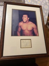 Muhammad Ali Framed photograph
