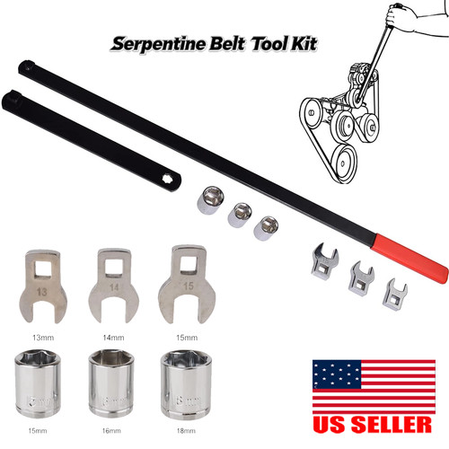 8pc serpentine belt - 8pc, tension