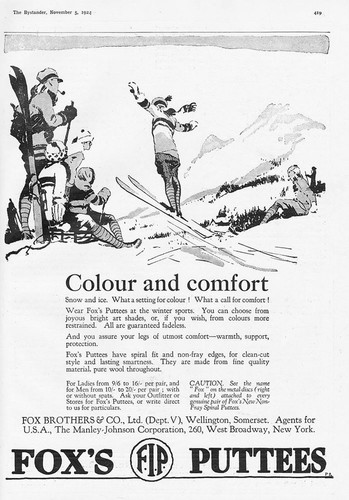 Fox puttees colour and - puttees,