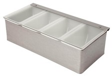 Stainless Steel 4 Compartment