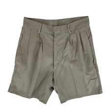 Italian Army Chino Shorts Stone Vintage W29