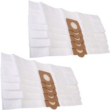  10 x TITAN SCREWFIX Vacuum Cleaner Bags Microfibre Hoover Bag 16L 20L 30L 40L