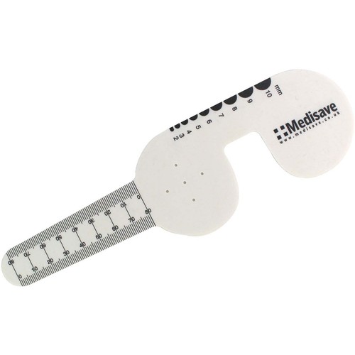 Opticians eye occluder - eye,