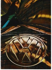 Volkswagen Range 1966-67 German Market Brochure Kafer Karmann Ghia Transporter