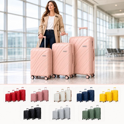 3pc hardshell suitcase set - 3pc,