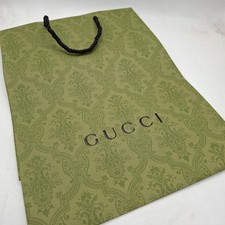 Gucci Green Embossed Large