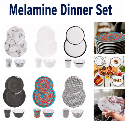Melamine dinner set - melamine,
