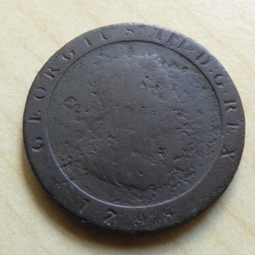 Isle man 1798 cartwheel - of,