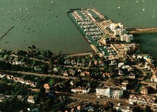 Poole Harbour Yacht Club and Lilliput : Vintage Postcard