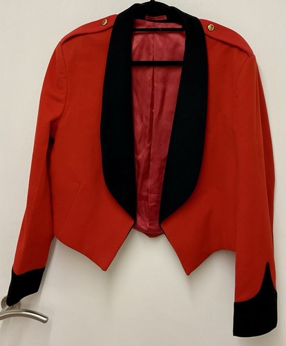 Vintage uniformal red cropped - vintage,