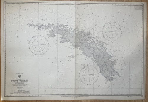 1958 vintage map - vintage, admiralty