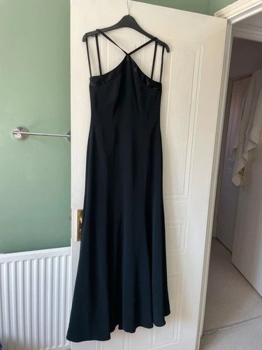 Black size halter neck - black,