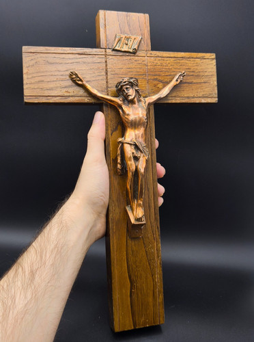 Vintage large wood - large,