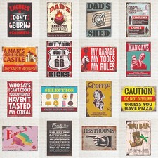 VARIETY METAL PLAQUES 1 Garden