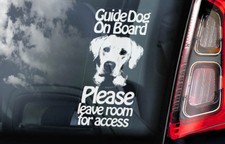 GUIDE DOG Car Sticker
