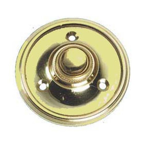 Solid polished brass round - solid,