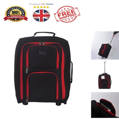 Versatile black trolley bag - versatile,