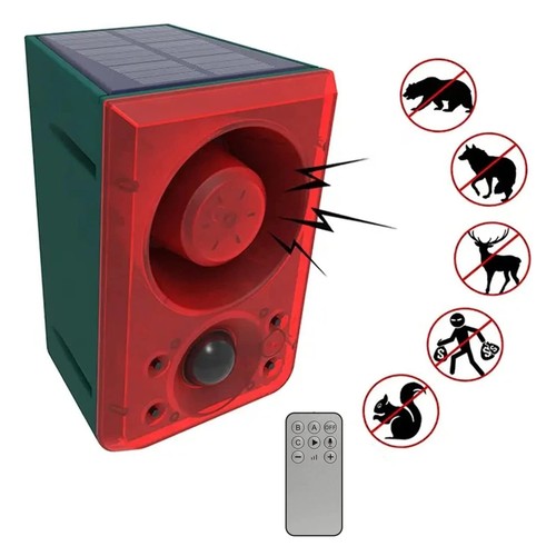 Solar motion sensor alarm - solar,