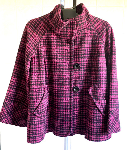 Evans wool blend coat - wool, size