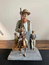 John Wayne Masterpiece edition very rare and collectible display piece man cave